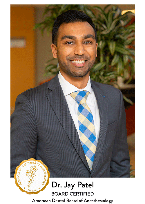 Headshot of Dr. Jay Patel for Dental Care East Hanover in East Hanover, New Jersey.