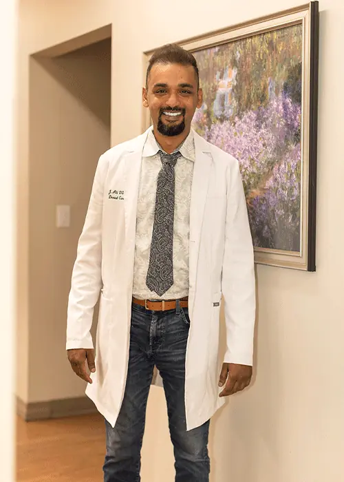 Dr. Jaafar Ali, lead dentist at Dental Care East Hanover in East Hanover, NJ